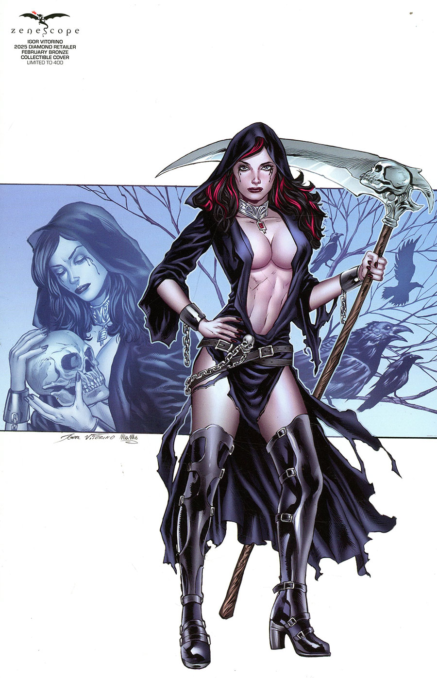 Terror And Fury Rise Of The Night #2 Cover E Igor Vitorino Keres Retailer Variant Cover