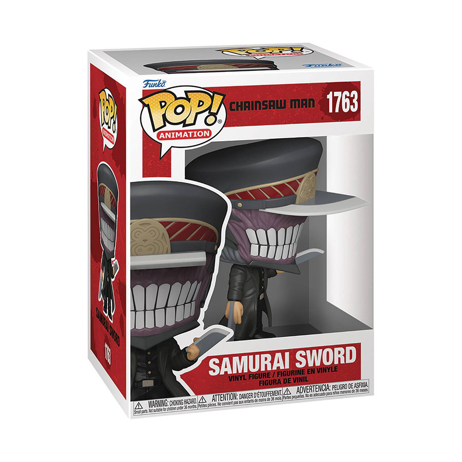 POP Animation Chainsaw Man Samurai Sword Vinyl Figure