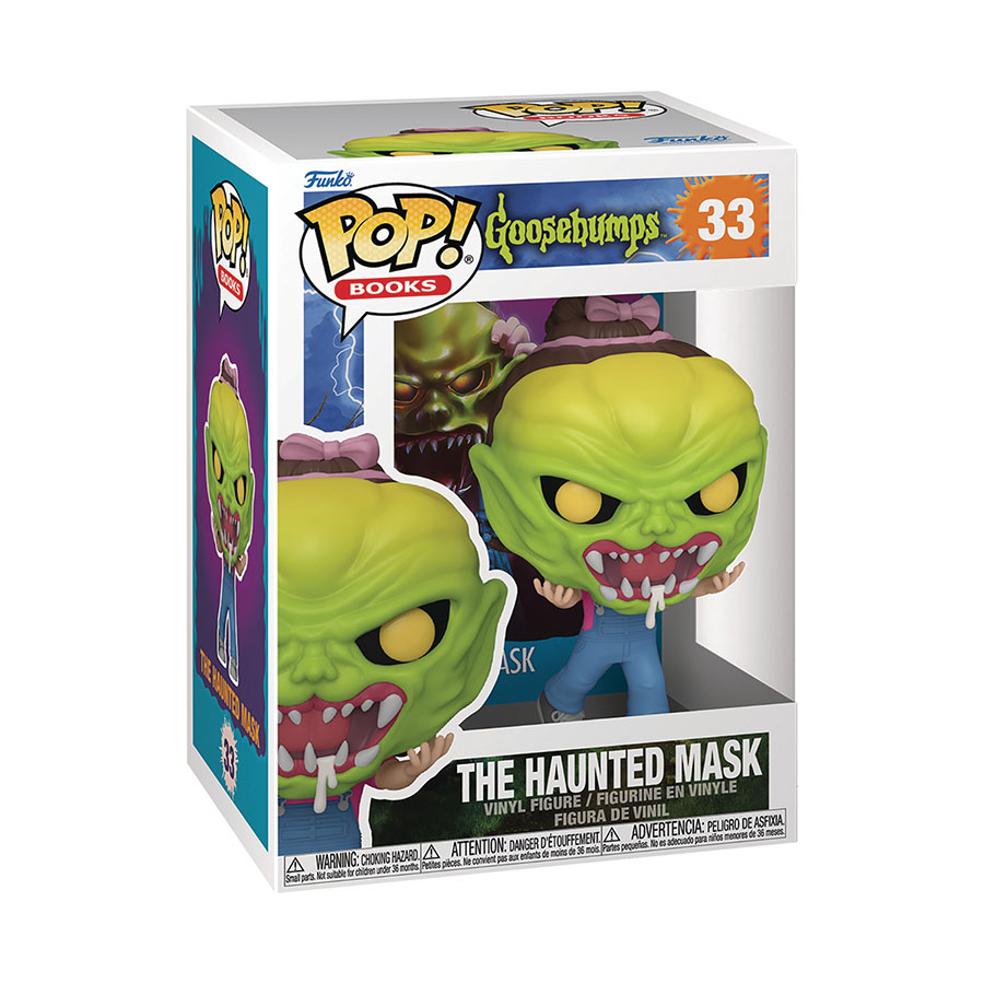 POP Books Goosebumps The Haunted Mask Vinyl Figure