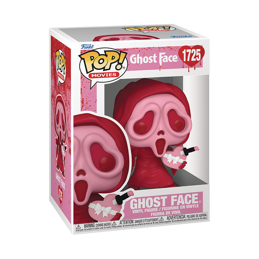 POP Movies Horror Icons Valentines Ghostface Vinyl Figure