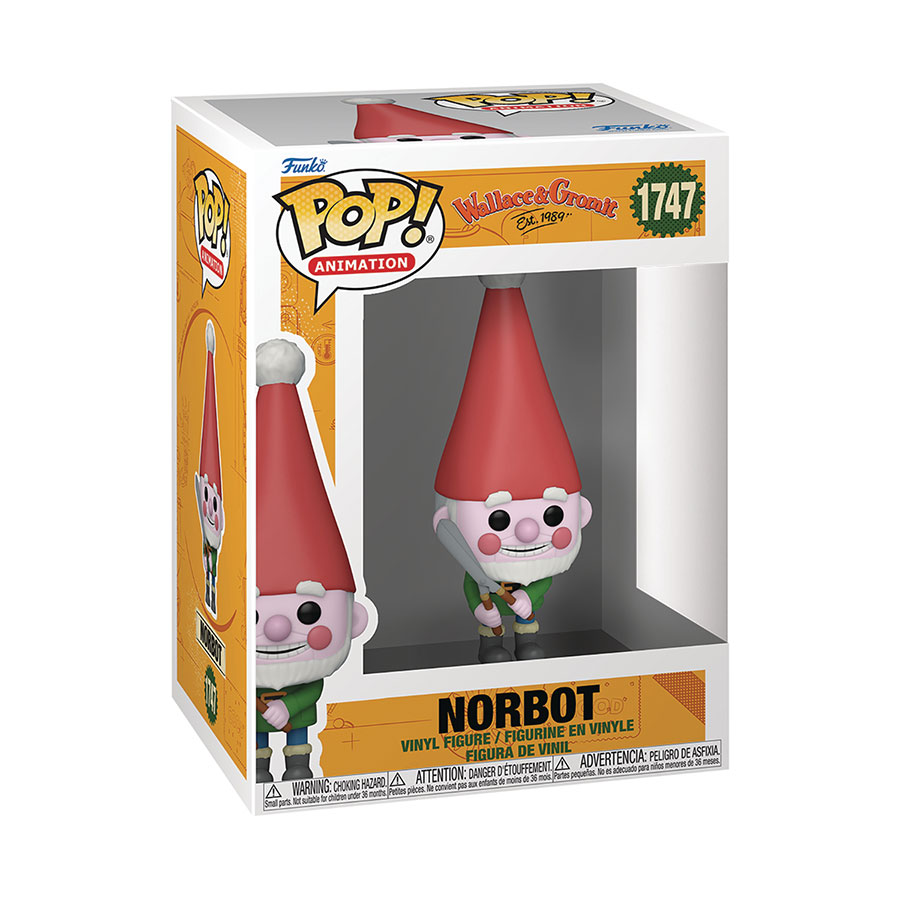 POP Movies Wallace & Gromit Norbot Vinyl Figure