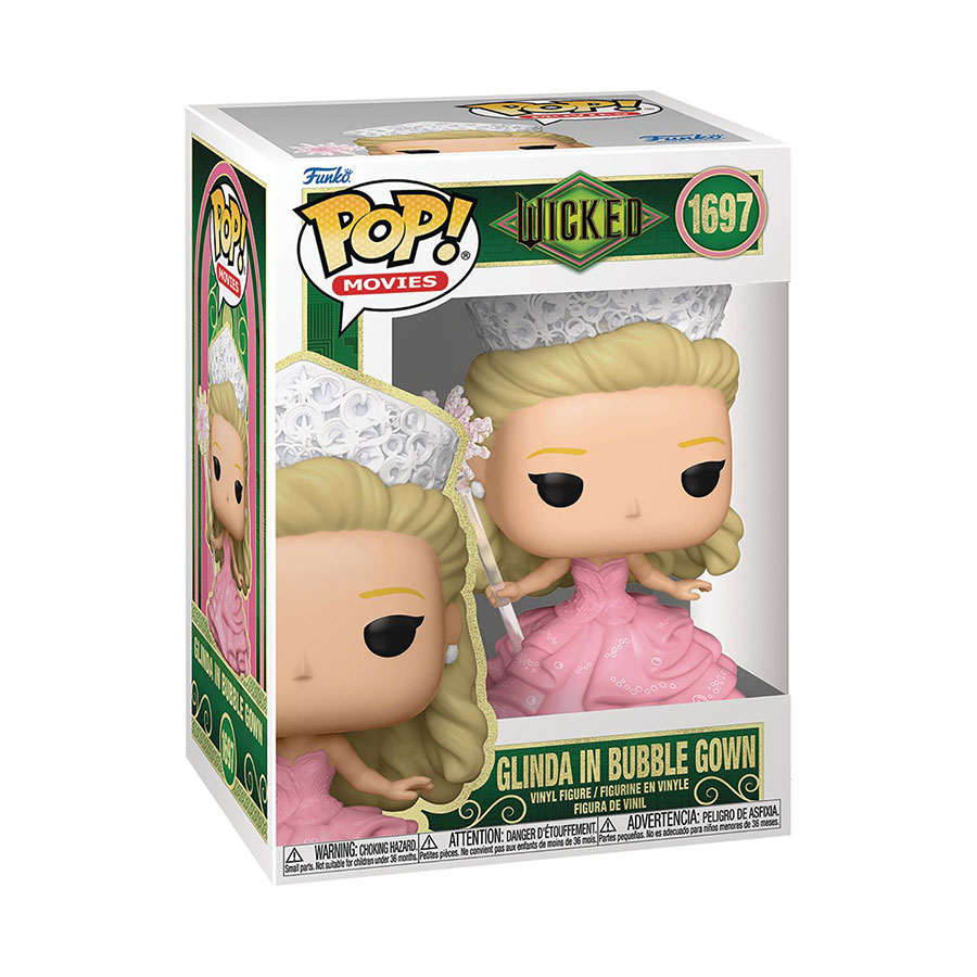 POP Movies Wicked Glinda In Bubble Gown Vinyl Figure