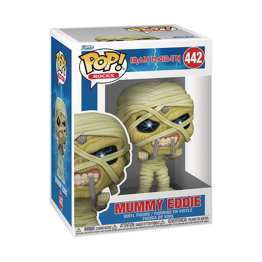 POP Rocks Iron Maiden Mummy Eddie Vinyl Figure