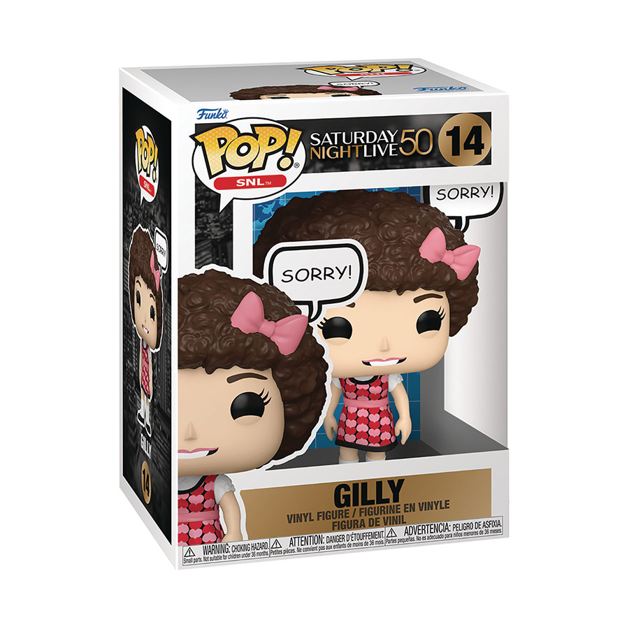 POP Television Saturday Night Live 50th Anniversary Gilly Vinyl Figure