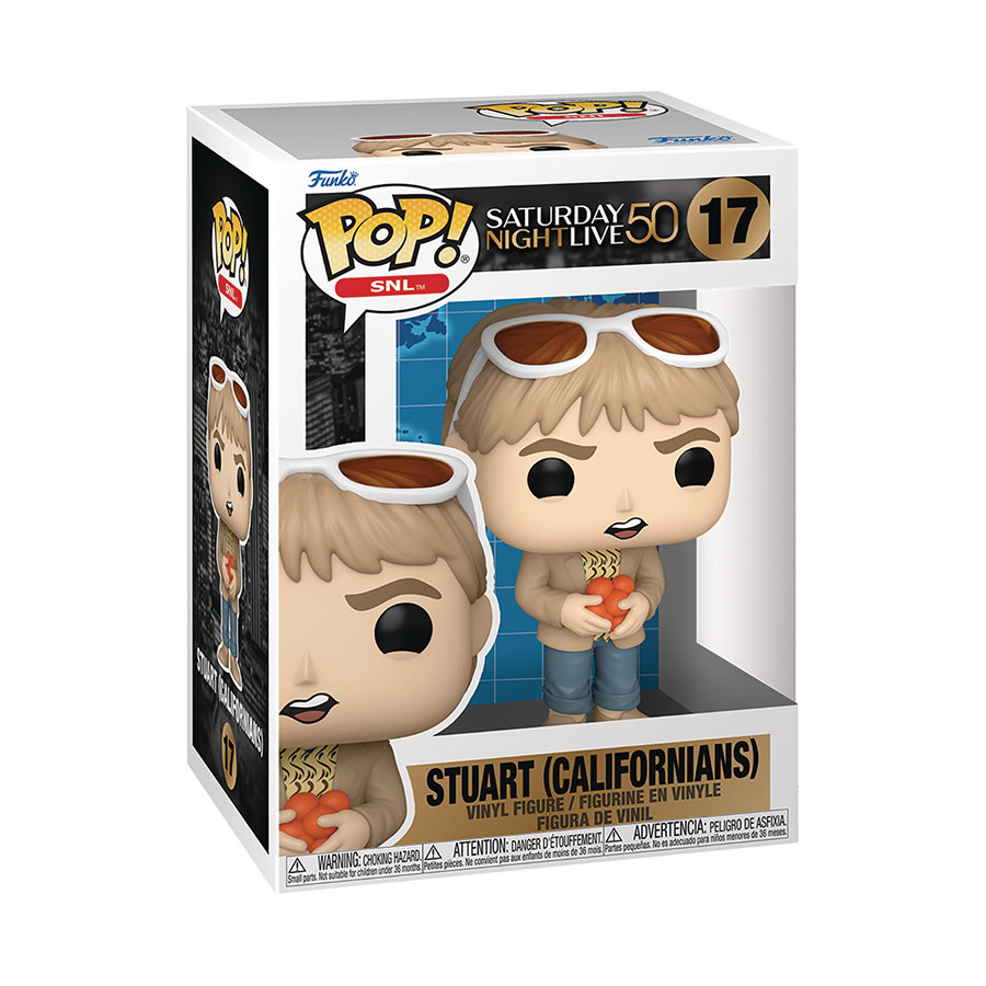 POP Television Saturday Night Live 50th Anniversary Stuart Vinyl Figure