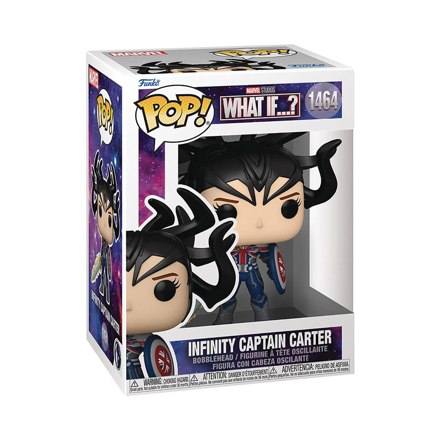 POP Vinyl What If Infinity Captain Carter Vinyl Bobble Head
