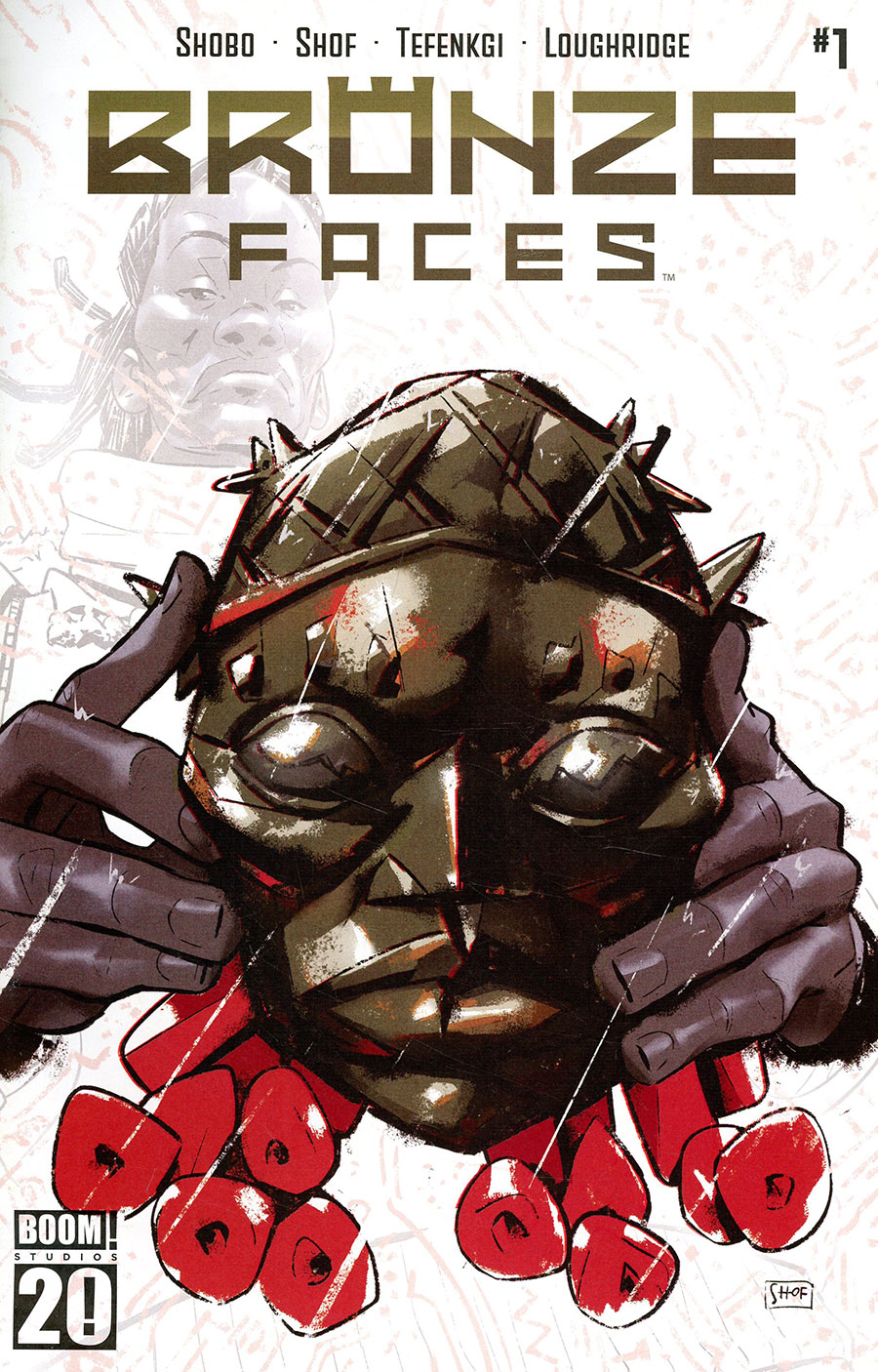 Bronze Faces #1 Cover D Incentive Shof Coker Variant Cover
