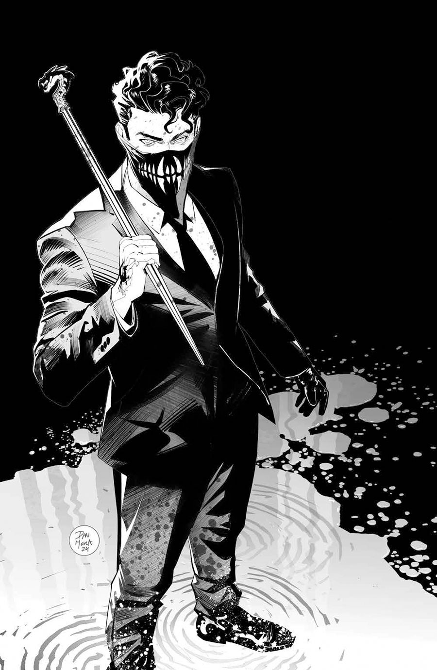House Of Slaughter #30 Cover I Incentive Dan Mora Black & White Variant Cover