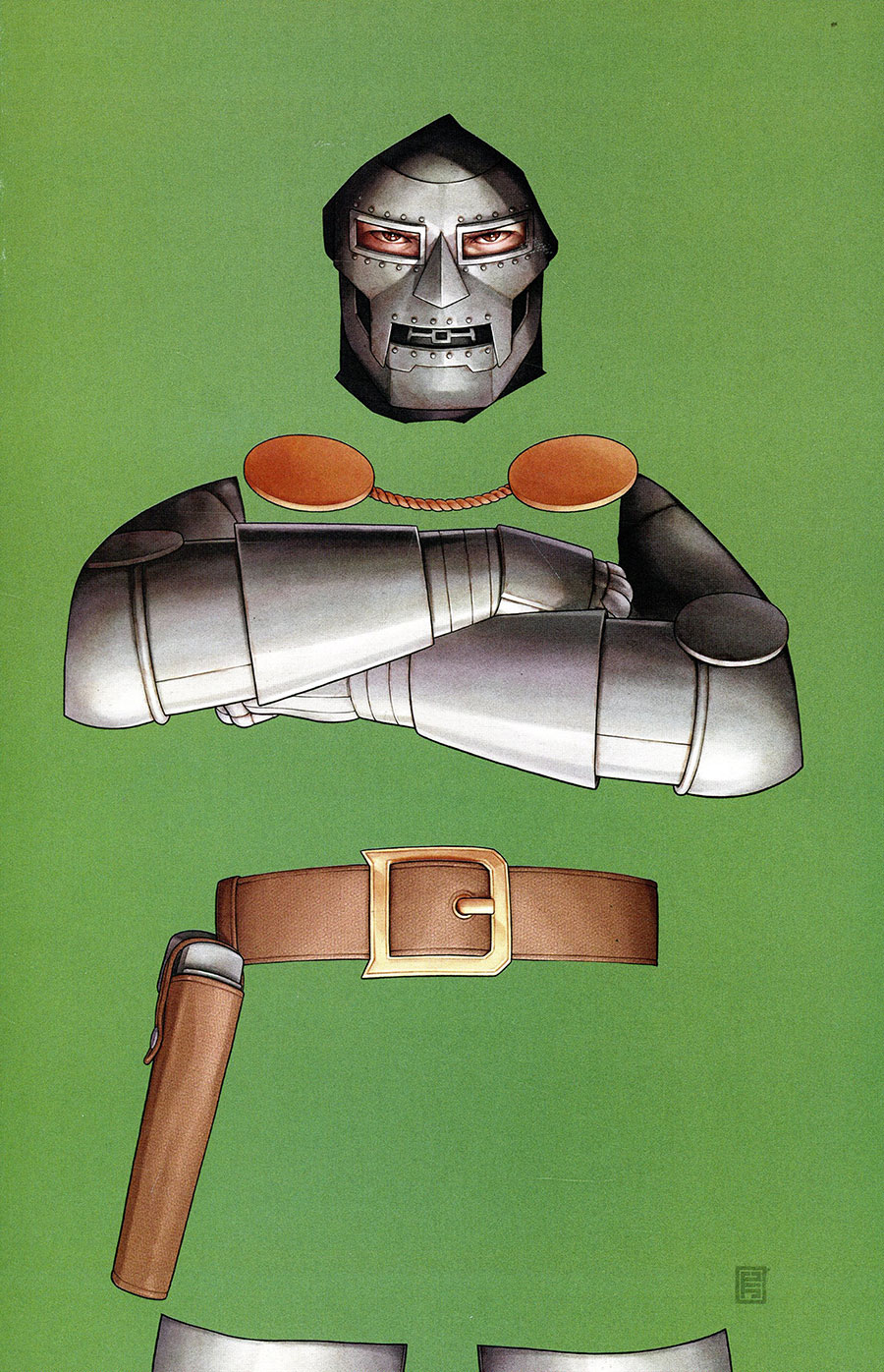 One World Under Doom #1 Cover F Variant John Tyler Christopher Negative Space Virgin Cover