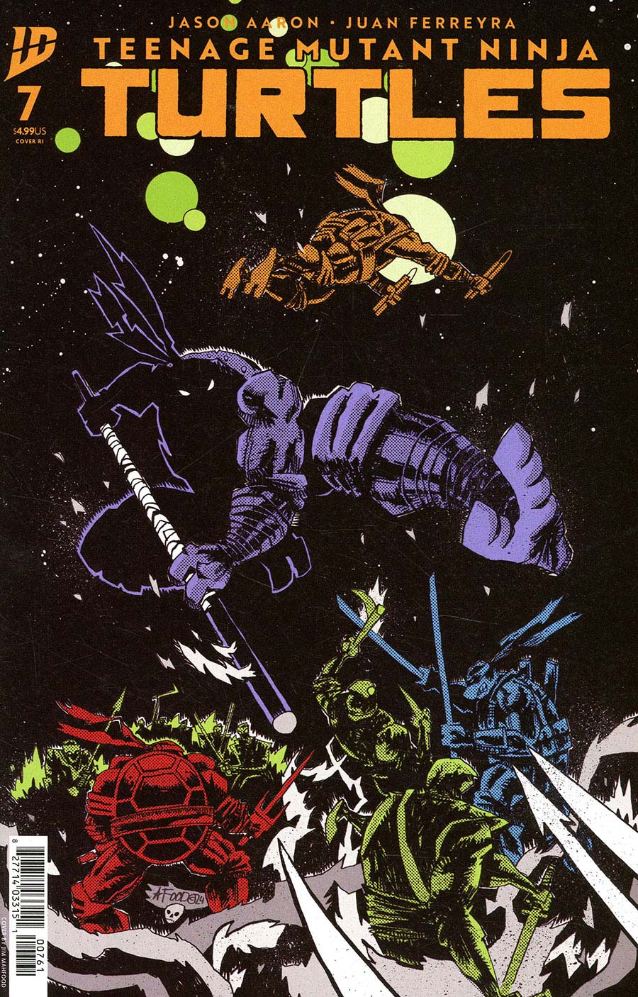 Teenage Mutant Ninja Turtles Vol 6 #7 Cover H Incentive Jim Mahfood Variant Cover