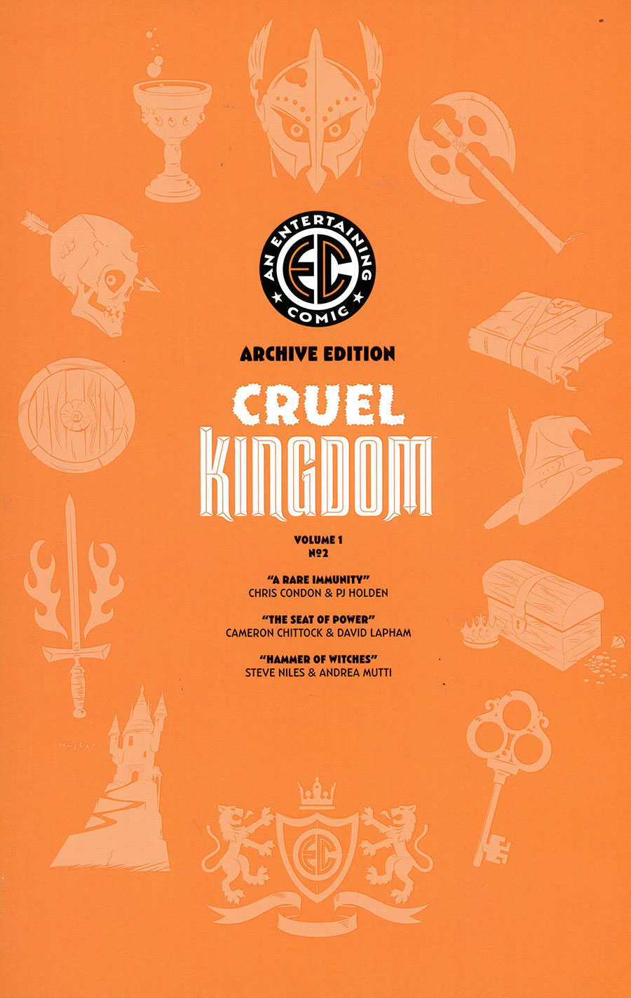Cruel Kingdom #2 Cover E Incentive Rian Hughes Archive Edition Variant Cover