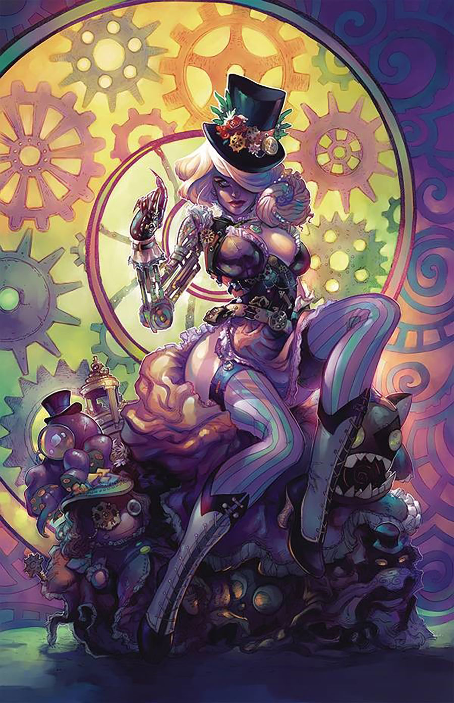 Eules Vision #4 Cover C Incentive Meghan Hetrick Metal Variant Cover