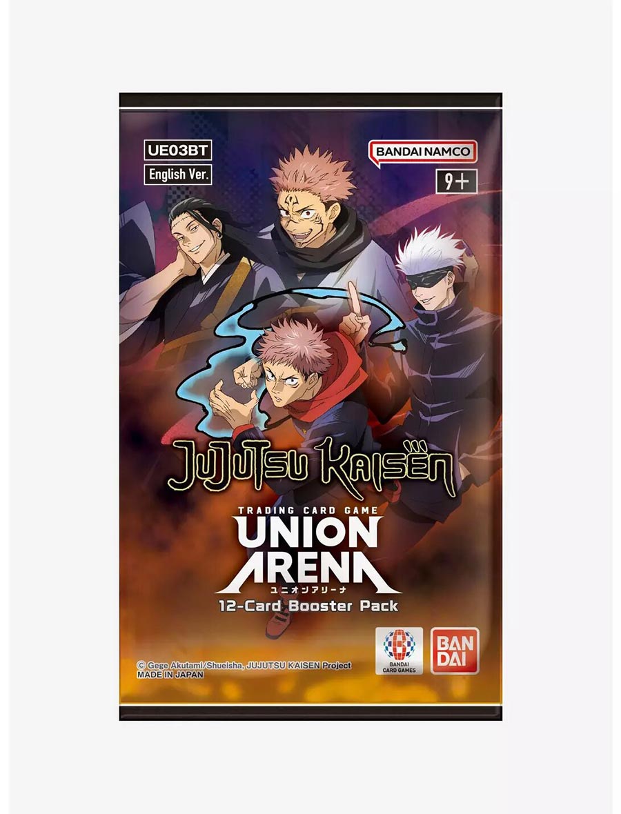 Bandai Union Arena Jujutsu Kaisen Booster Pack