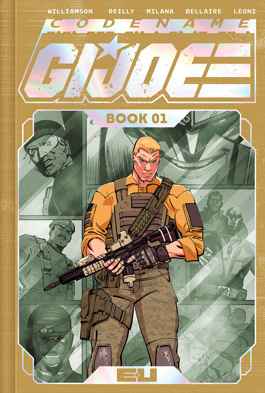 Codename GI Joe Deluxe Edition Book 1 HC Book Market Tom Reilly Cover