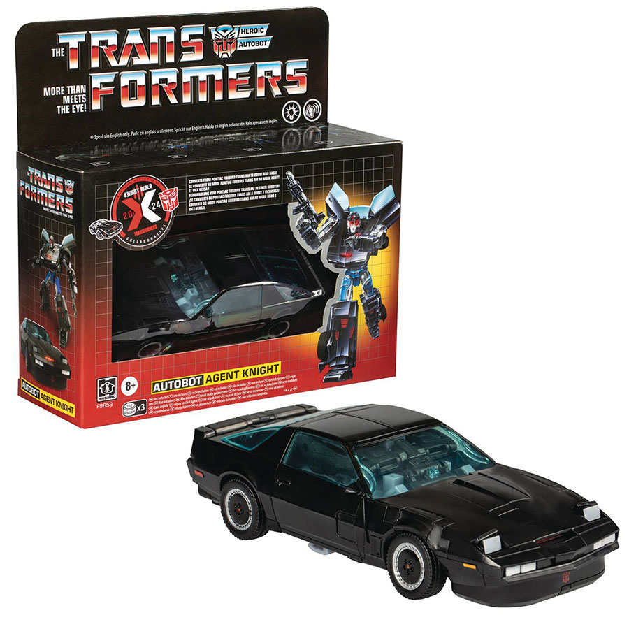 Transformers Generation Knight Rider Agent Knight Action Figure