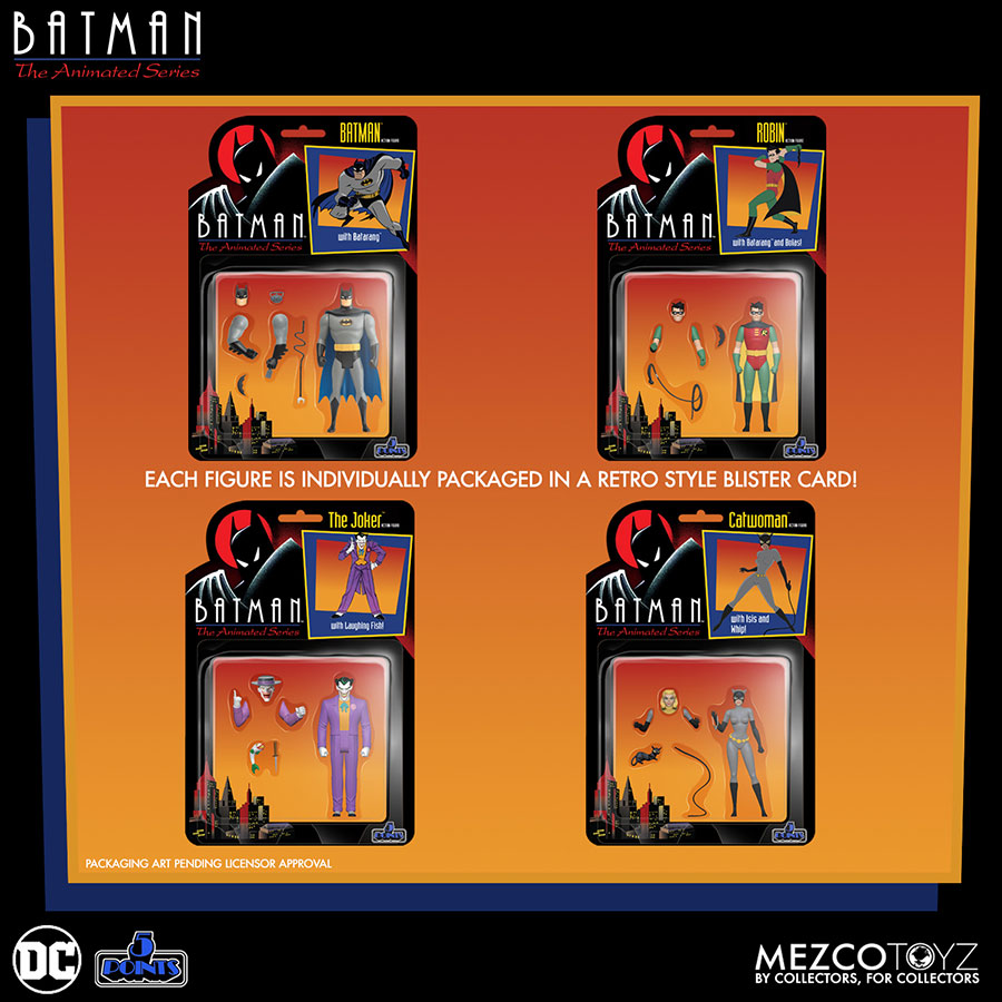 5 Points Batman The Animated Series Action Figure Assortment Case