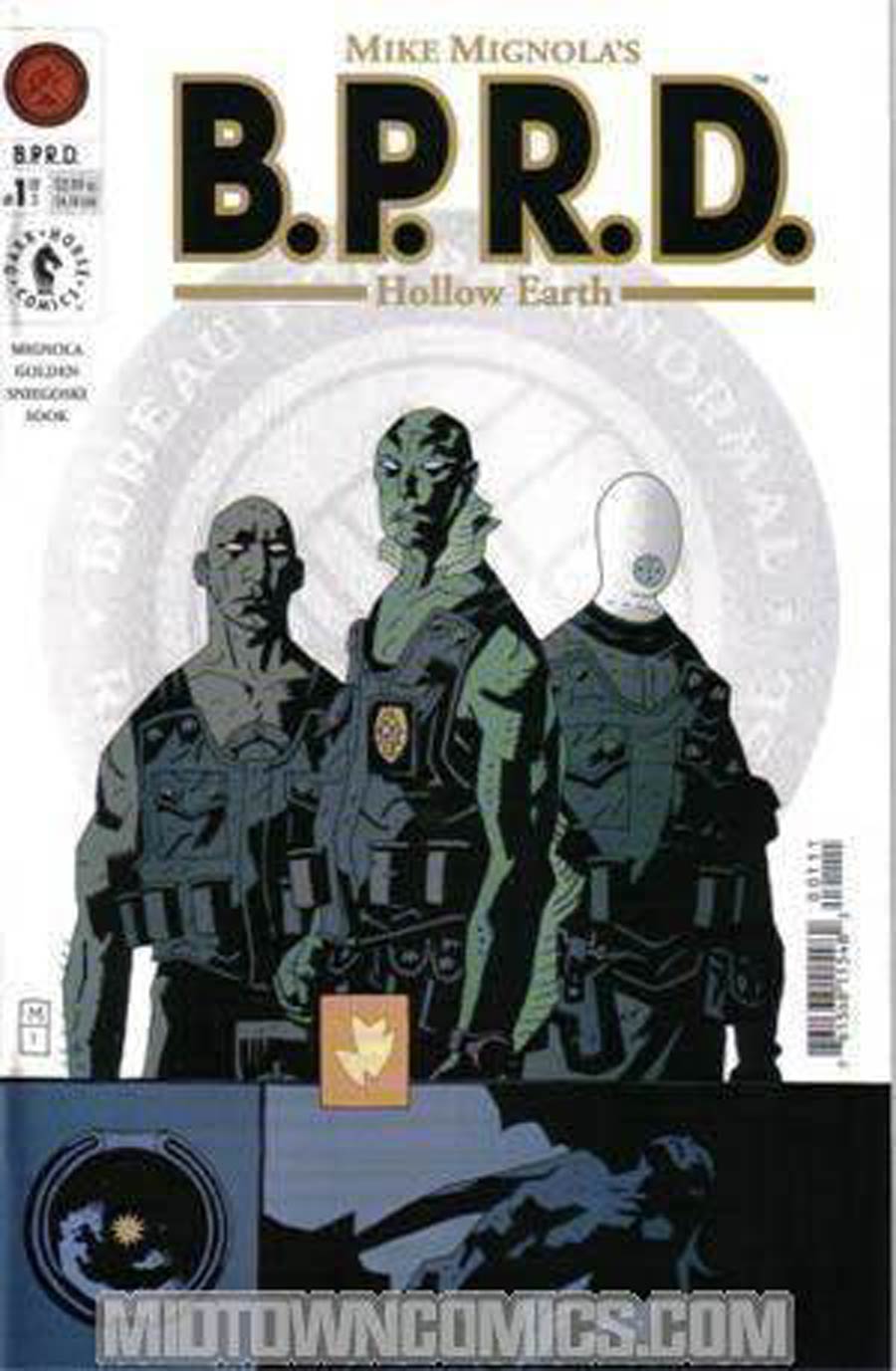 BPRD Hollow Earth #1 Cover B Signed by Mike Mignola With COA