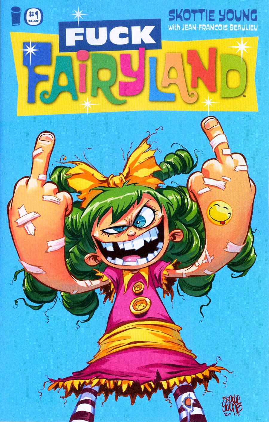 I Hate Fairyland #1 Cover D F*ck Fairyland Cover Signed by Skottie Young No COA
