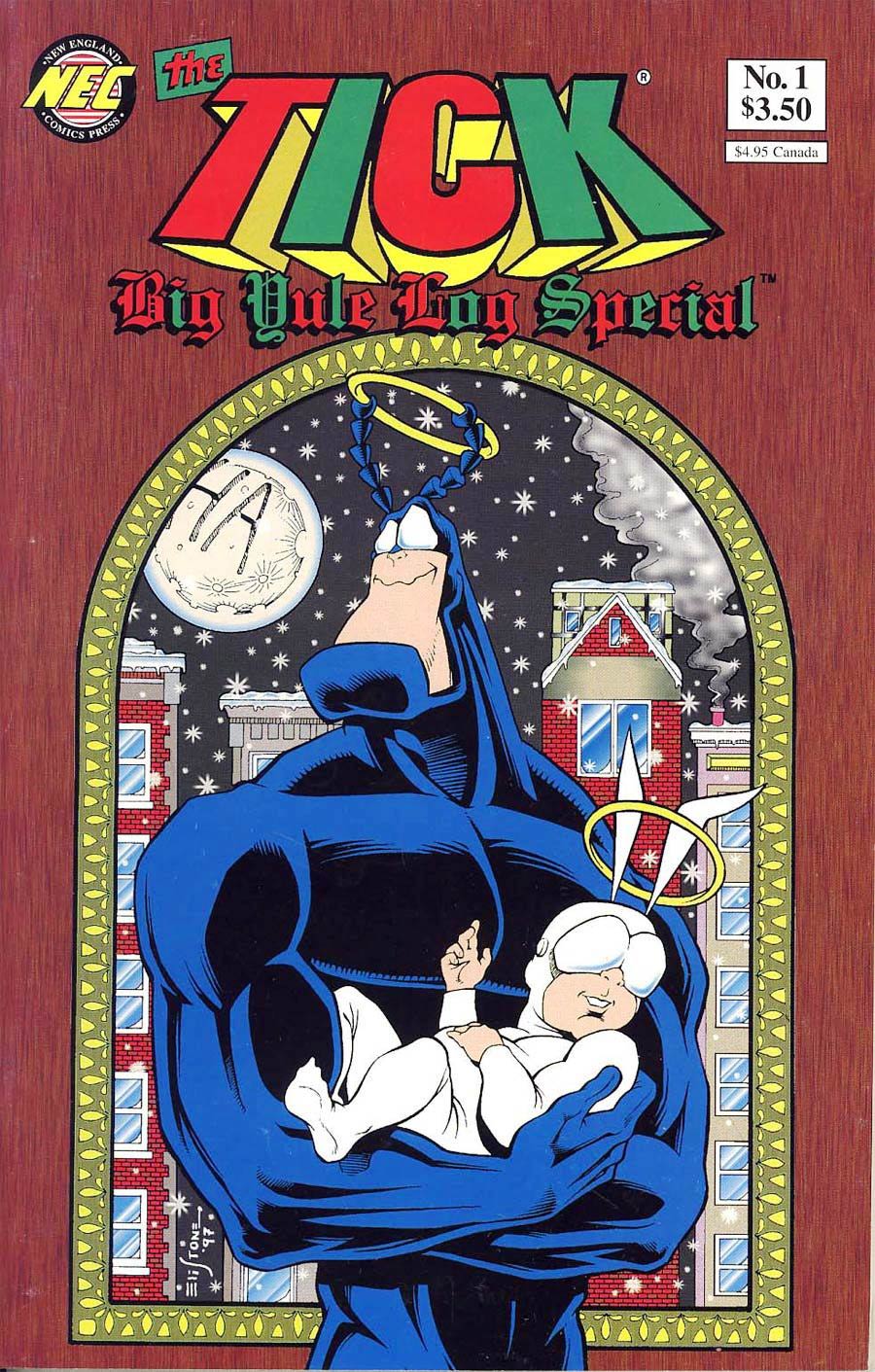 Ticks Big Yule Log Special 1997 #1 Cover C Signed By Sean Wang With COA