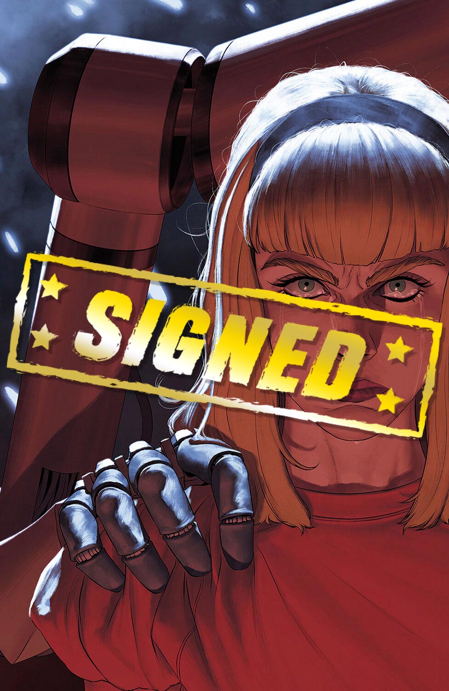 Were Taking Everyone Down With Us #1 Cover P Incentive Mattia De Iulis Foil Virgin Cover Signed By Matthew Rosenberg