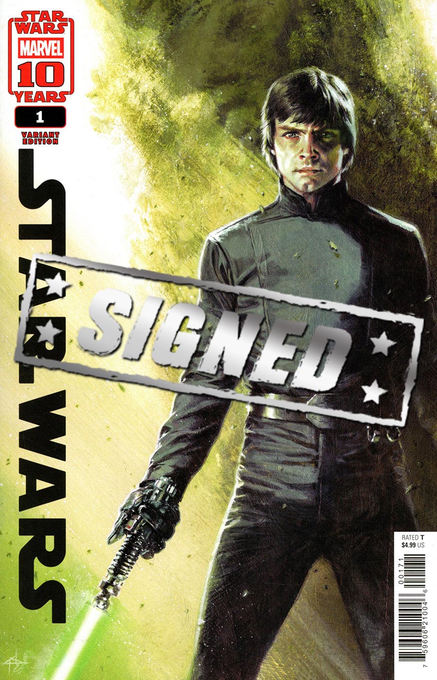 Star Wars Vol 6 #1 Cover U Variant Gabriele Dell Otto Cover Signed By Alex Segura