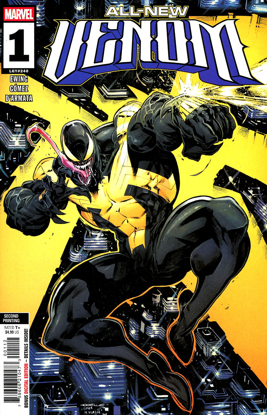 All-New Venom #1 Cover L 2nd Ptg Iban Coello Variant Cover