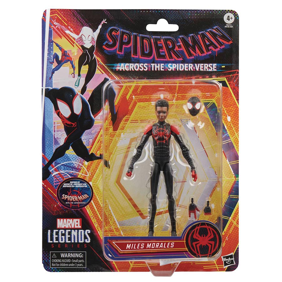 Marvel Legends Spider-Man Across The Spider-Verse Miles Morales Action Figure Case