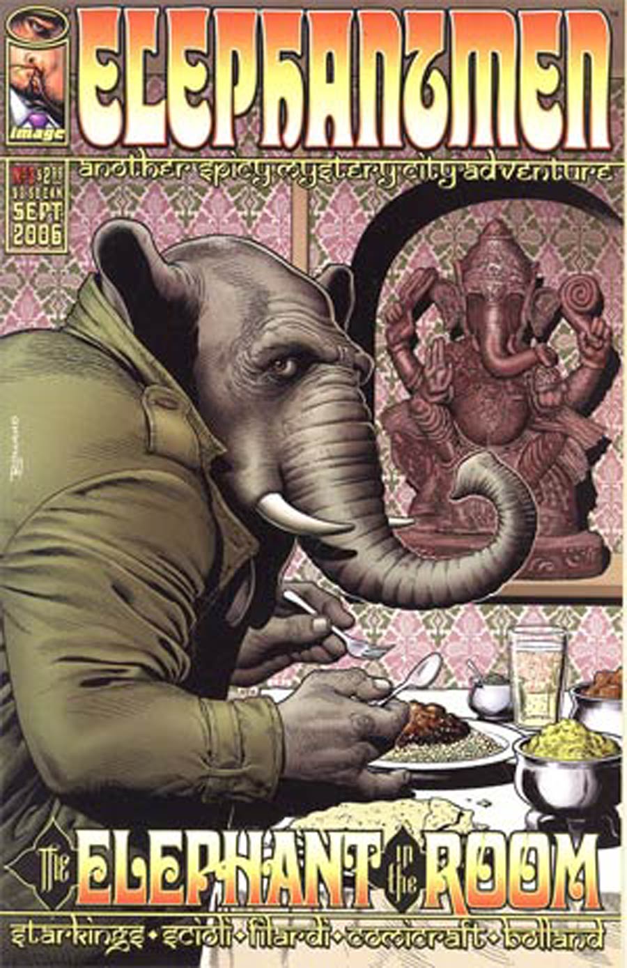 Elephantmen #3 Cover C Signed By Richard Starking