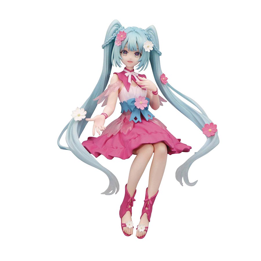 Hatsune Miku Flower Fairy Cosmos Noodle Stopper Figure