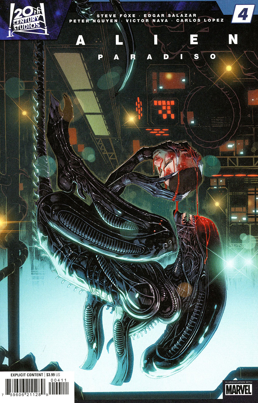 Alien Paradiso #4 Cover A Regular Iban Coello Cover
