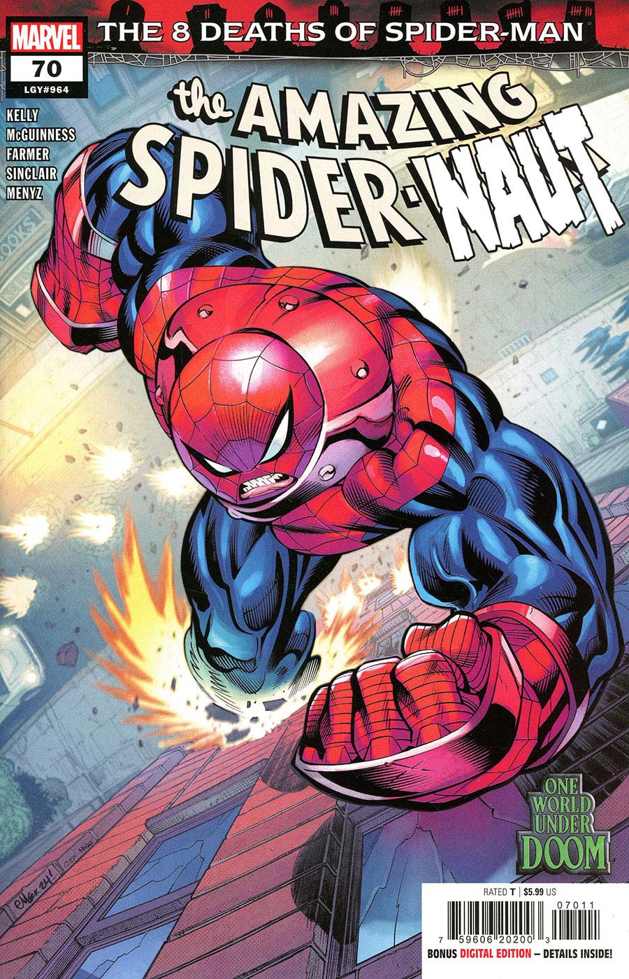 Amazing Spider-Man Vol 6 #70 Cover A Regular Ed McGuinness Cover