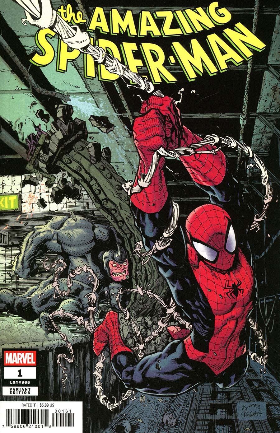 Amazing Spider-Man Vol 7 #1 Cover D Variant Ryan Stegman Cover (Limit 1 Per Customer)