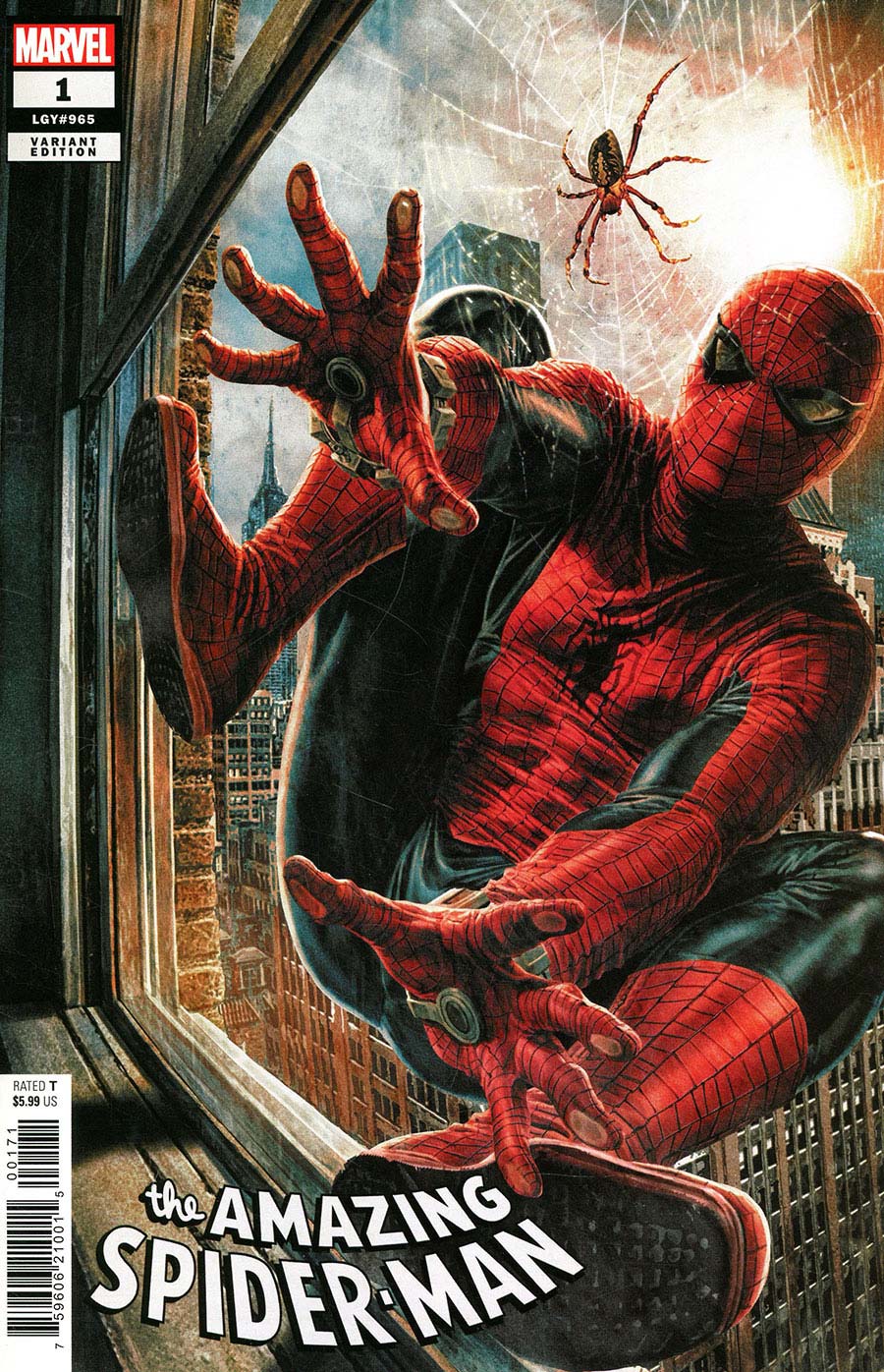 Amazing Spider-Man Vol 7 #1 Cover E Variant Lee Bermejo Cover (Limit 1 Per Customer)