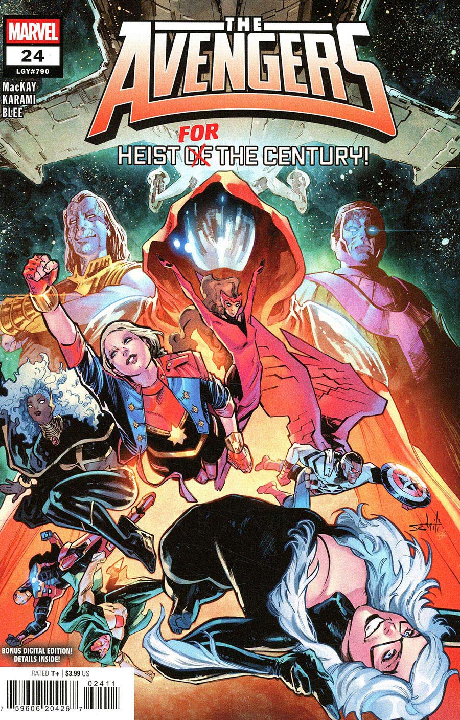 Avengers Vol 8 #24 Cover A Regular Valerio Schiti Cover