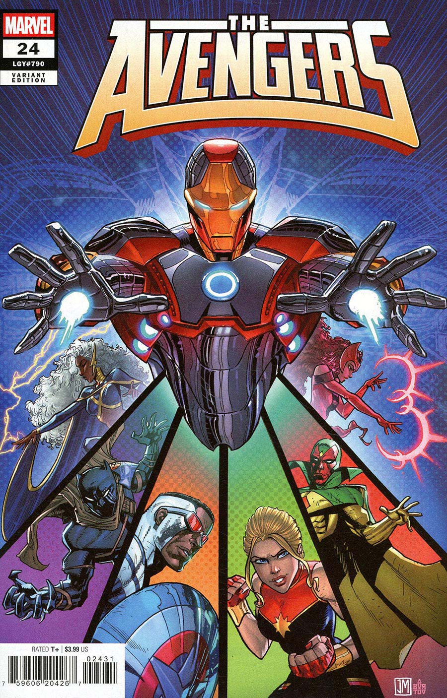 Avengers Vol 8 #24 Cover D Variant Justin Mason Cover