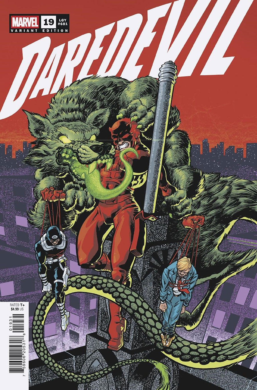 Daredevil Vol 8 #19 Cover C Variant J Gonzo Cover