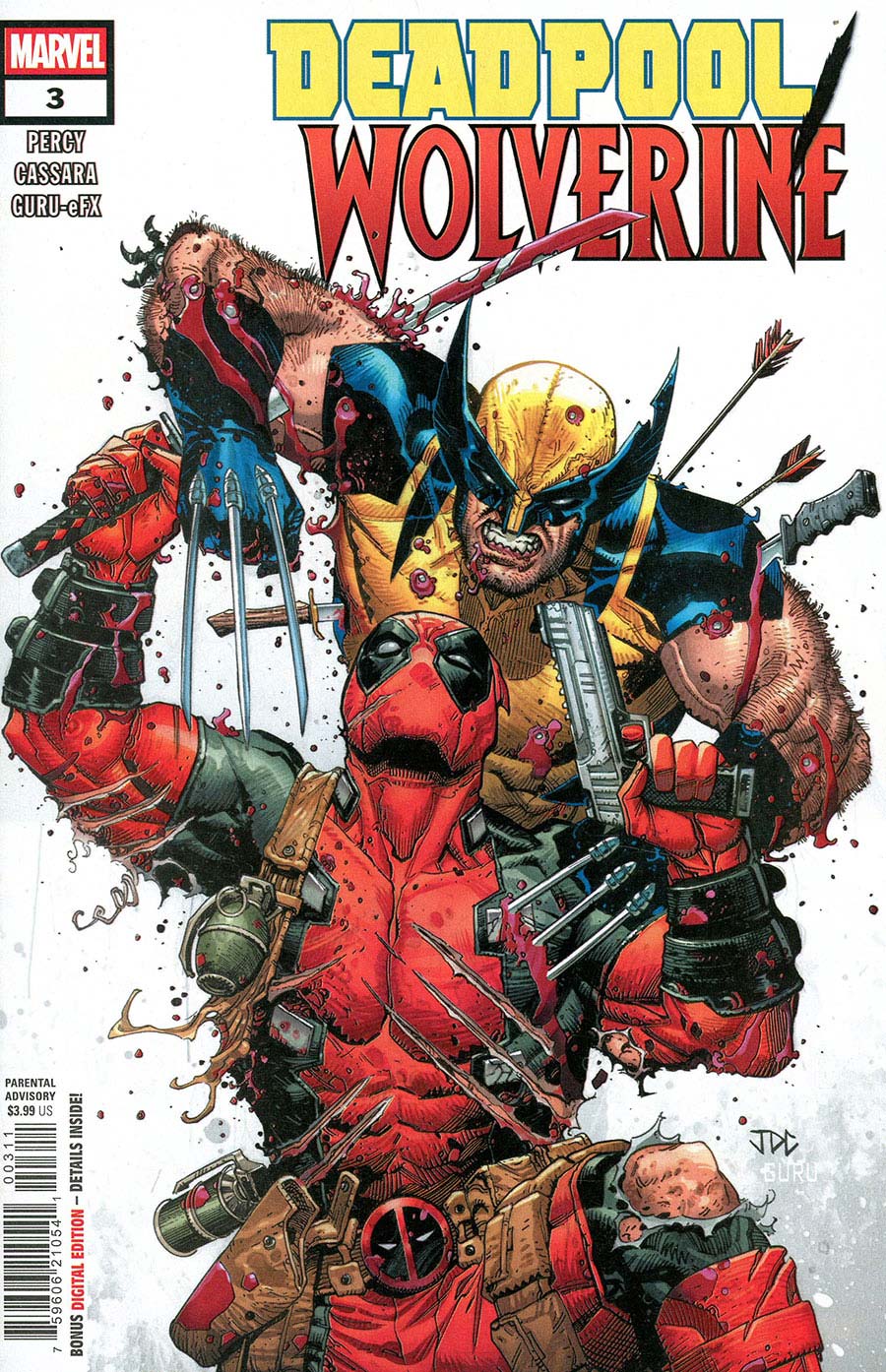 Deadpool Wolverine #3 Cover A Regular Joshua Cassara Cover