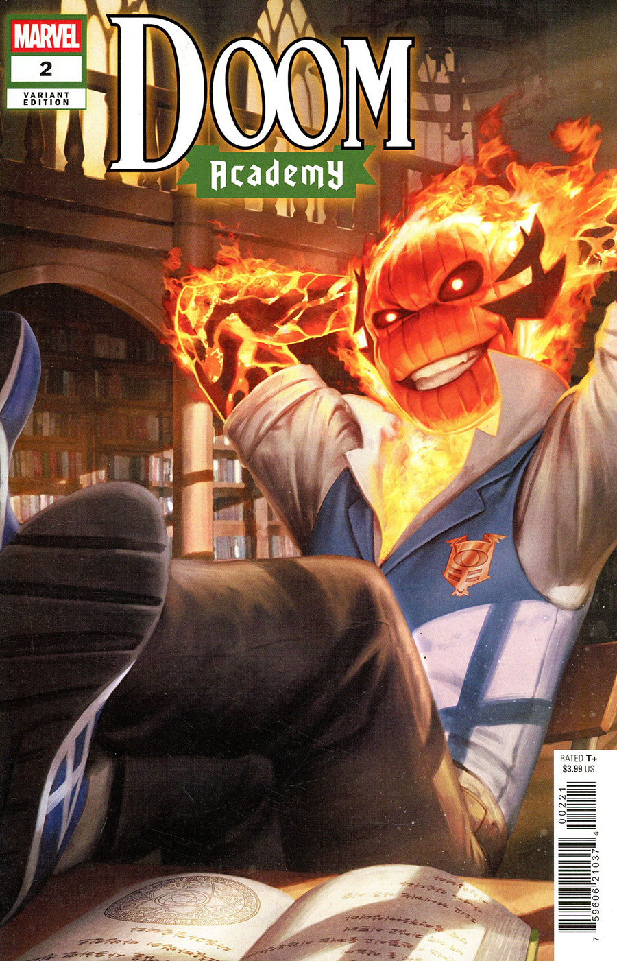 Doom Academy #2 Cover B Variant Woo-Chul Lee Doyle Dormammu Cover (One World Under Doom Tie-In)