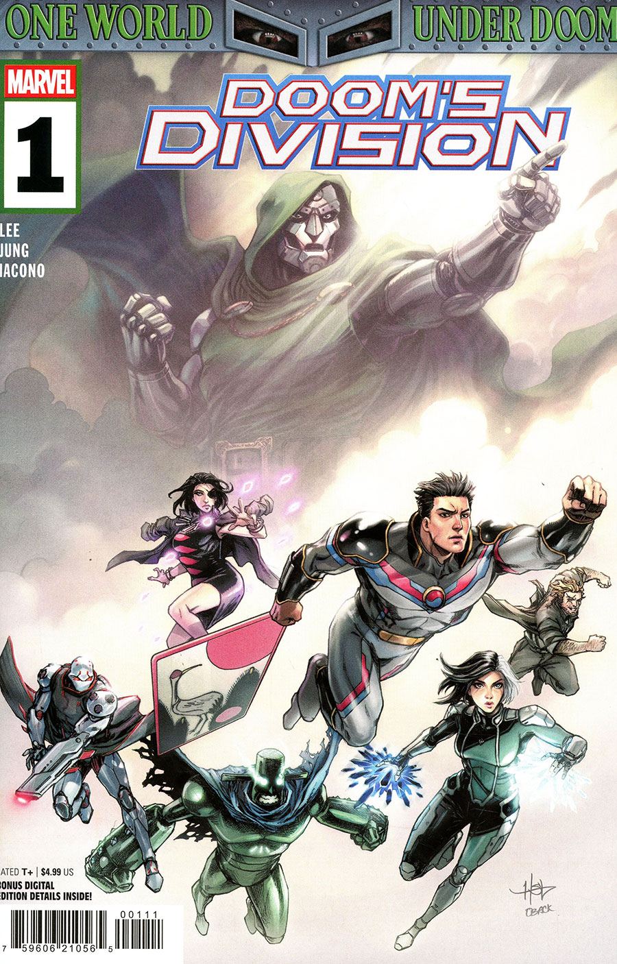 Dooms Division #1 Cover A Regular Creees Lee Cover (One World Under Doom Tie-In)