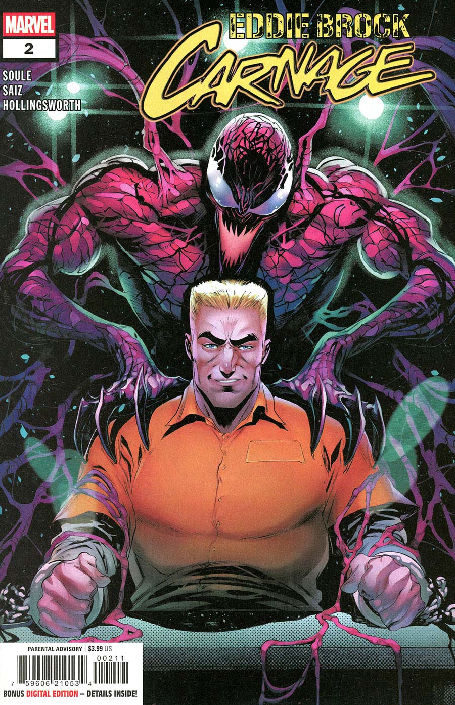 Eddie Brock Carnage #2 Cover A Regular Iban Coello Cover