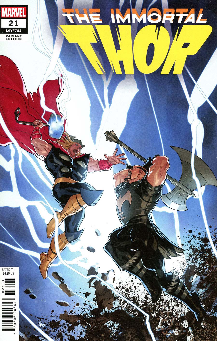 Immortal Thor #21 Cover D Variant Pete Woods Cover