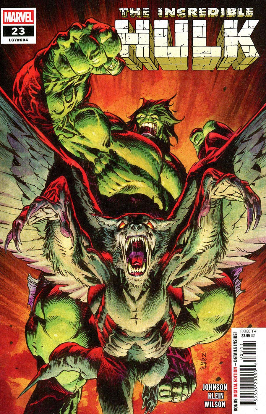 Incredible Hulk Vol 5 #23 Cover A Regular Nic Klein Cover