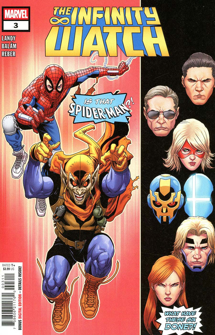 Infinity Watch #3 Cover A Regular Salvador Larroca Cover