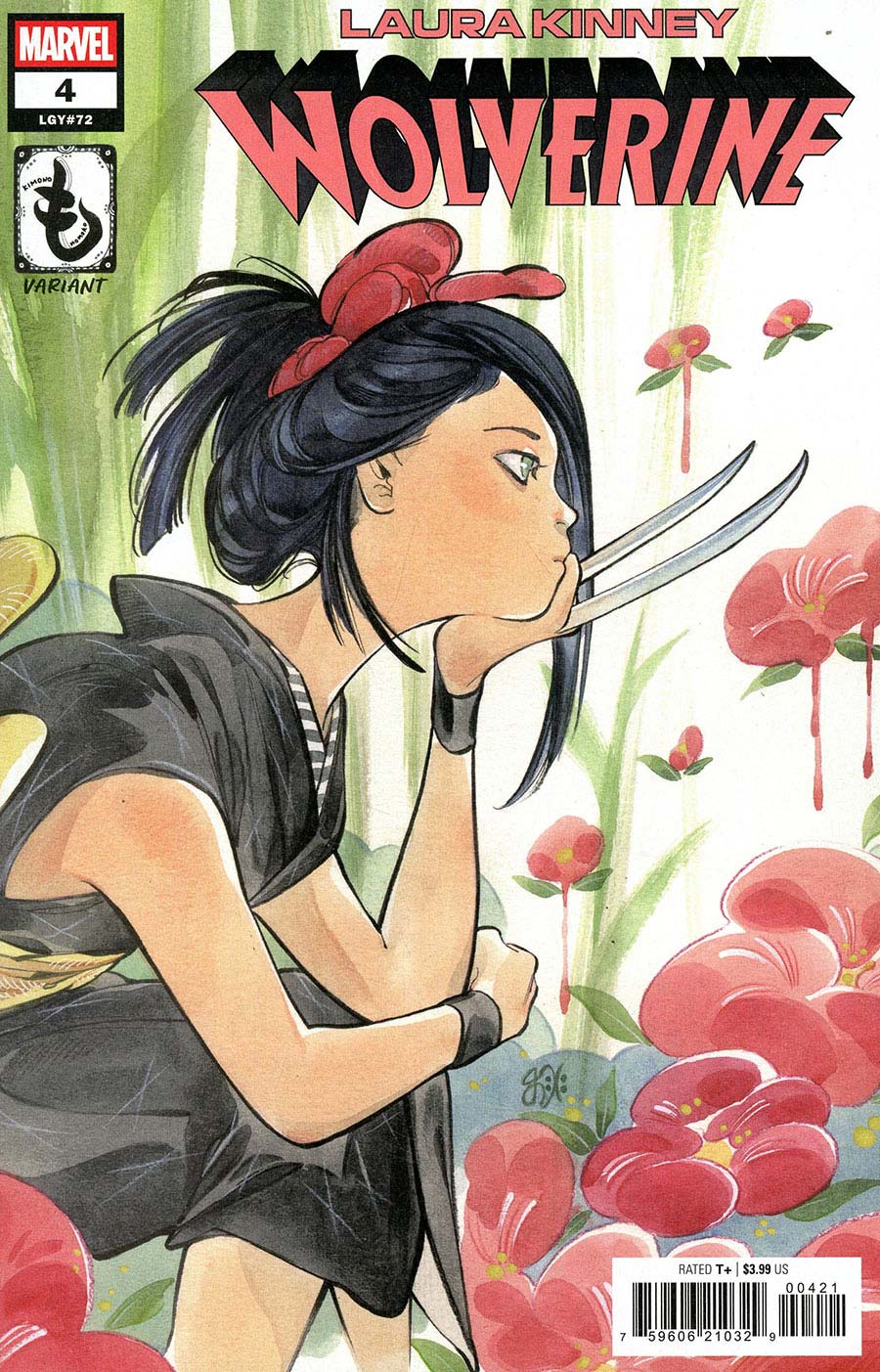 Laura Kinney Wolverine #4 Cover B Variant Peach Momoko Kimono Cover