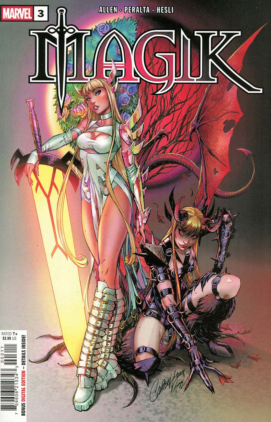 Magik Vol 2 #3 Cover A Regular J Scott Campbell Cover
