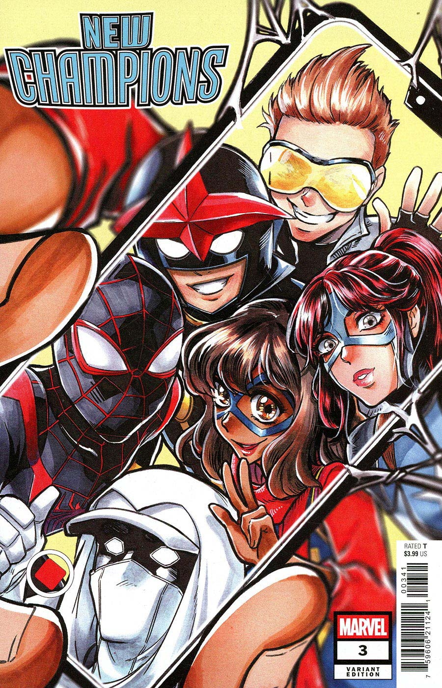 New Champions #3 Cover D Variant Saowee Cover