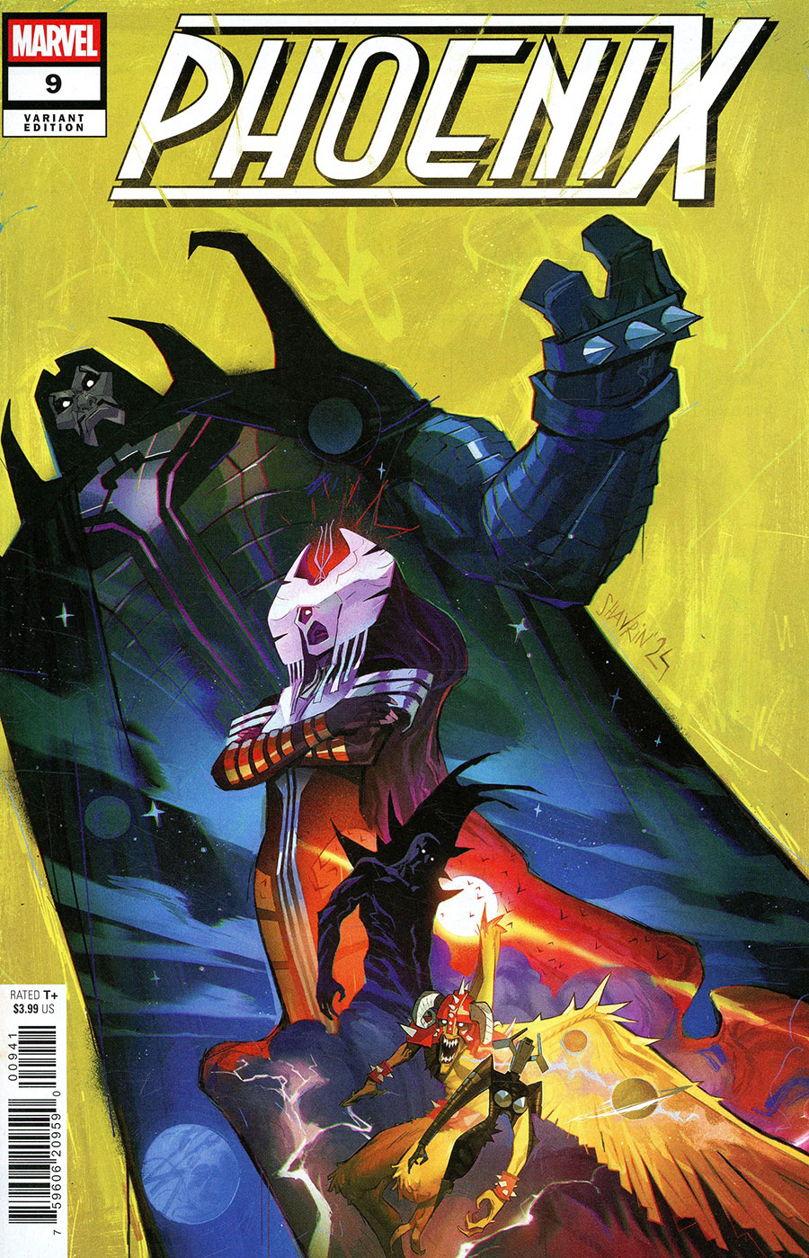 Phoenix #9 Cover D Variant Ivan Shavrin Dark Gods Cover