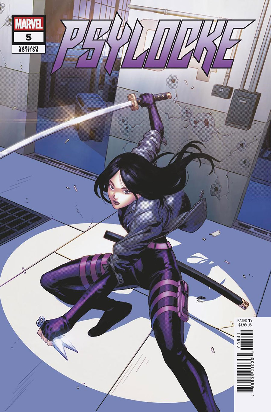 Psylocke Vol 2 #5 Cover E Variant Anand Ramcheron Cover