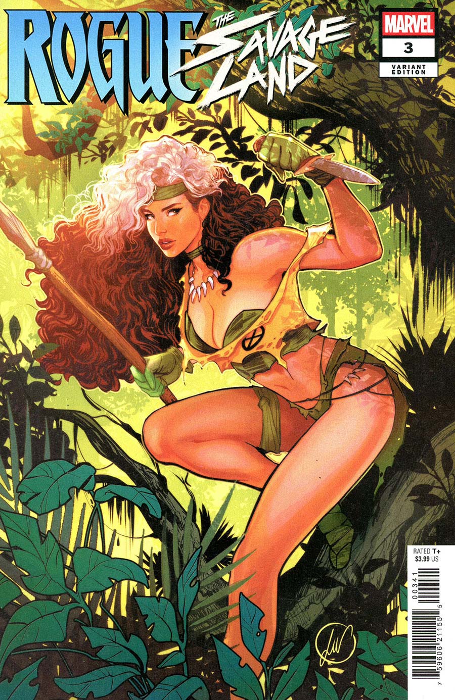 Rogue The Savage Land #3 Cover D Variant Lucas Werneck Cover