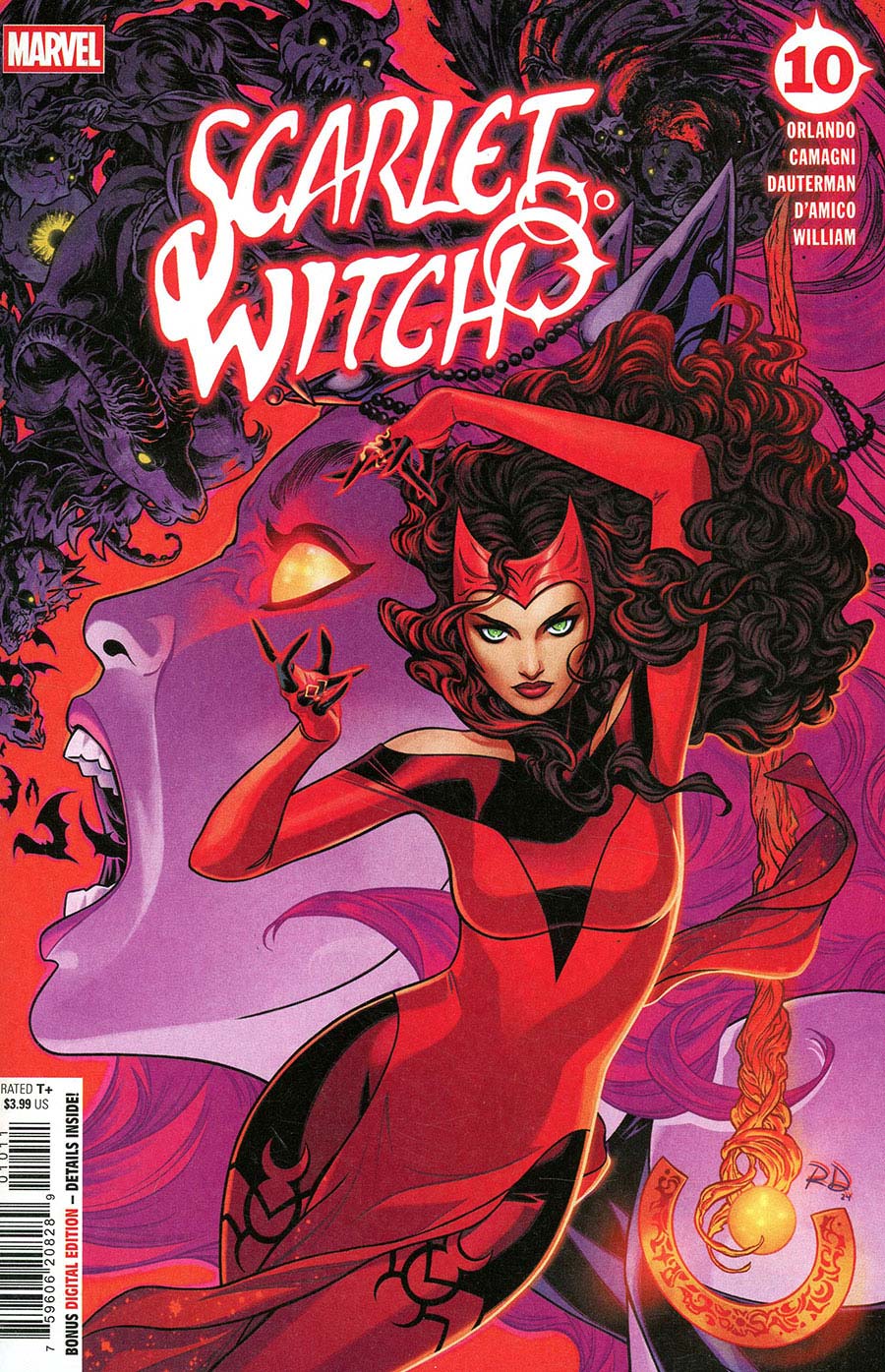 Scarlet Witch Vol 4 #10 Cover A Regular Russell Dauterman Cover